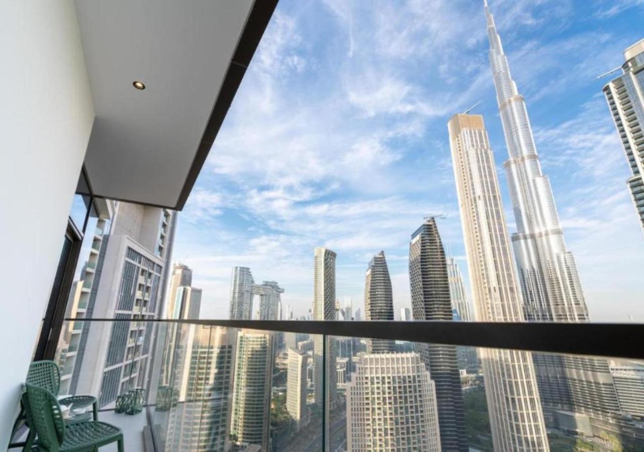 High-Floor 2 Bedroom Premium Apt And Burj Khalifa Views By Vibel Dubai Exterior photo