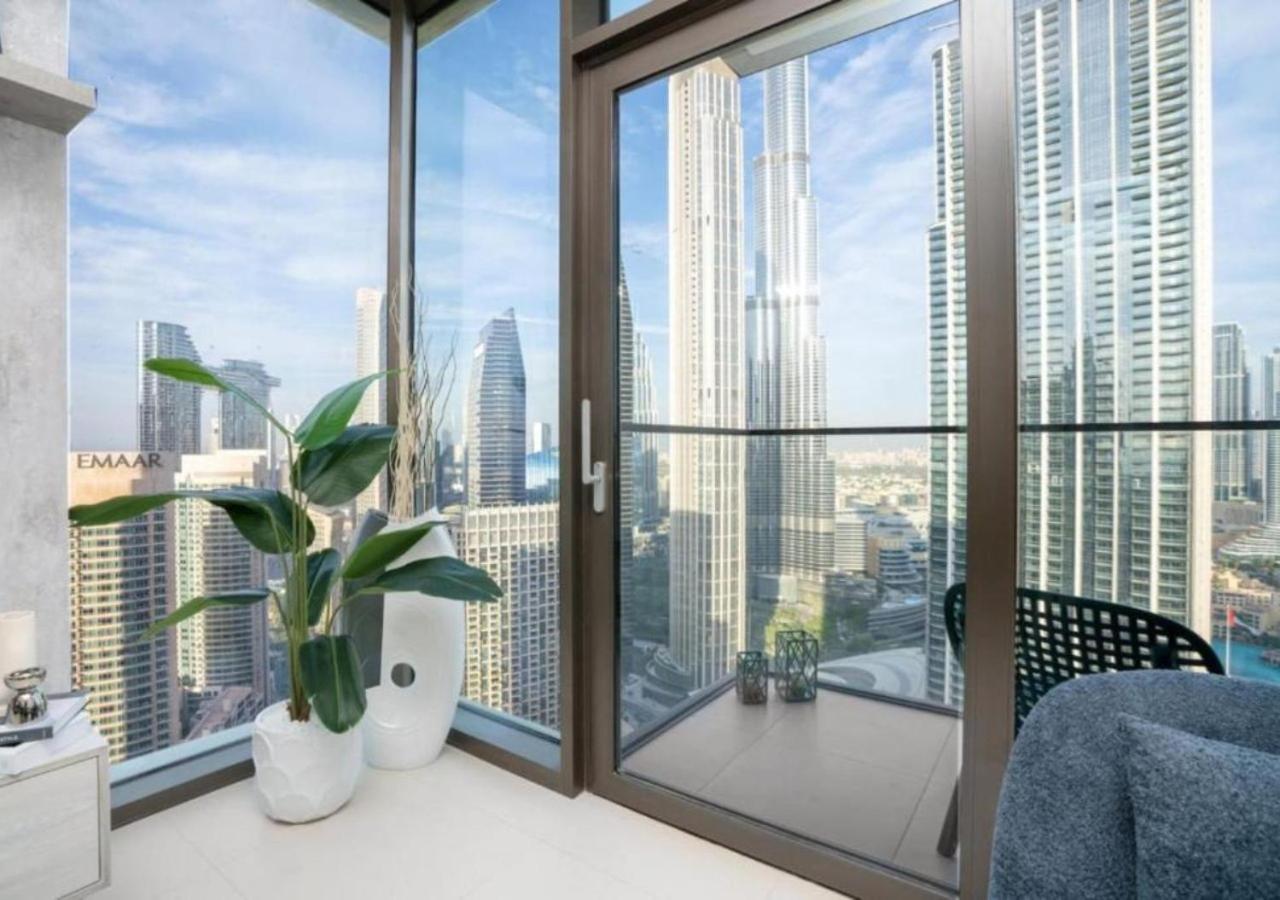 High-Floor 2 Bedroom Premium Apt And Burj Khalifa Views By Vibel Dubai Exterior photo